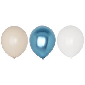 Ballonger 6-pack - Mix bl&aring; metallic