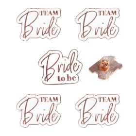 Pins 5-pack - Bride to be