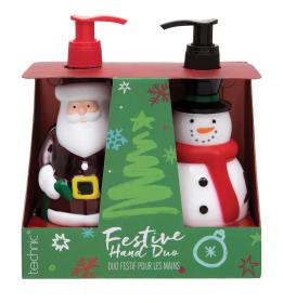 Presentset tvål & lotion tomte/snögubbe