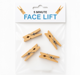 Rolig present - 5 MIN FACE LIFT