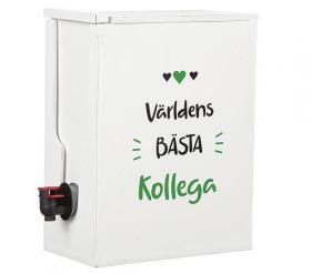 Bag in box -Världens bästa kollega