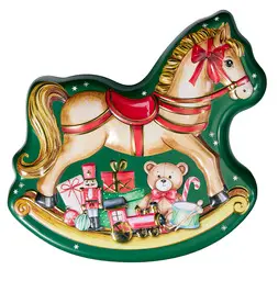 Pl&aring;tburk med chokladkolor "Rocking Horse"