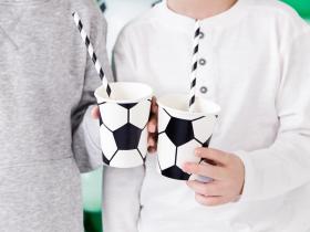 Pappersmuggar i 6-pack -Fotboll