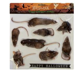 Halloweenklisterm&auml;rken - R&aring;ttor