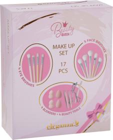 Makeup-set 17-delar