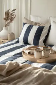 B&auml;ddset -Block Stripe (Bl&aring;)