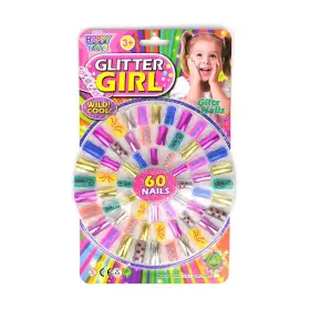 L&ouml;snaglar 60 st "Glitter Girl"