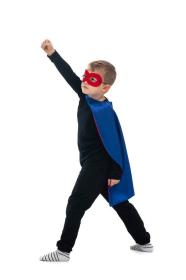 Superhj&auml;ltemantel och mask