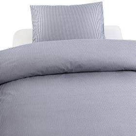 B&auml;ddset SPJ&Auml;LS&Auml;NG - Gingham Stripe (marin)