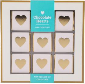Ask med chokladhjärtan 55g