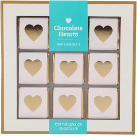 Ask med chokladhjärtan 55g