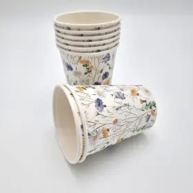 Pappersmuggar 8-pack - Sommarmotiv