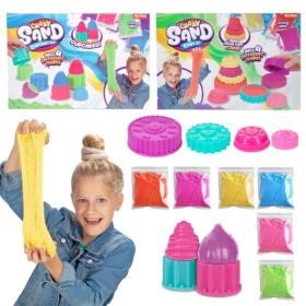 Lekset formbar sand