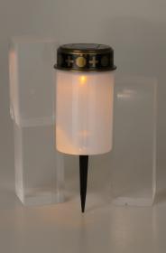 Gravljus med solcell