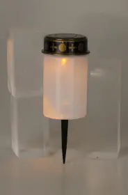 Gravljus med solcell