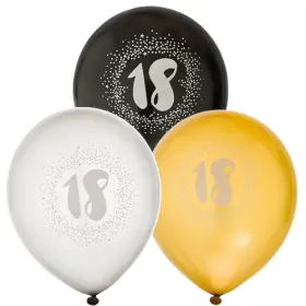 Ballonger i 6-pack "18"