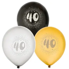 Ballonger i 6-pack "40"