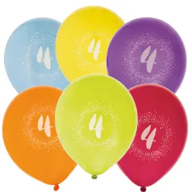 Ballonger i 6-pack "4"