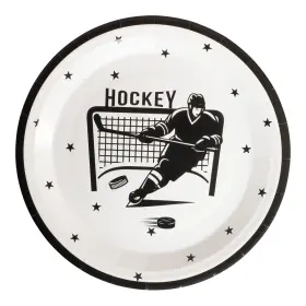 Papperstallrikar 8-pack - Hockey