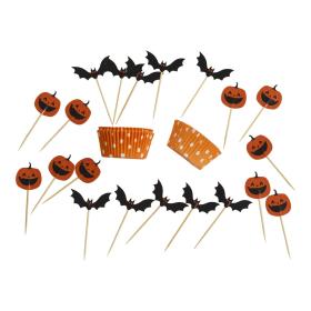 Cupcakeformar Halloween 20-pack (klassisk)