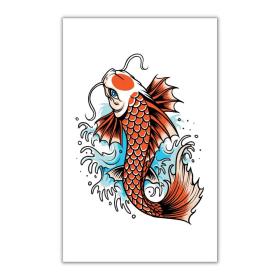 Tatuering 'Koi'