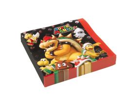 Servetter i 20-pack -SUPER MARIO