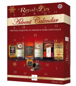 Adventskalender - Liqueurs mörk choklad