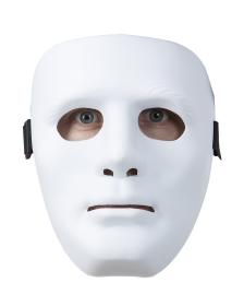 Maskeradmask Vit staty