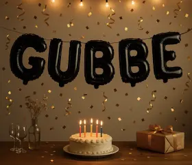 Folieballonger-GUBBE