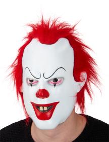 Maskeradmask Clown