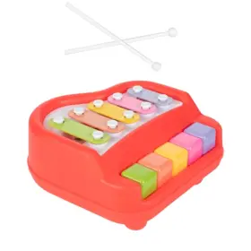 Leksak -Piano och xylofon (R&ouml;d)