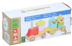 Byggklossar -T&aring;g Hund/gris