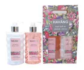 Presentset Haväng handtvål & lotion -Skånsk vildros