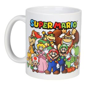 Mugg - Super Mario med vänner
