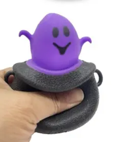 Kittel med Pop Out Sp&ouml;ke (lila)
