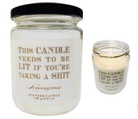 Doftljus -This candle needs to be lit...