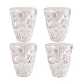 Shotglas D&ouml;skalle 4st
