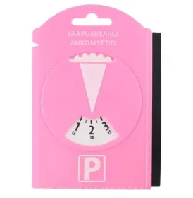 Parkeringsskiva isskrapa