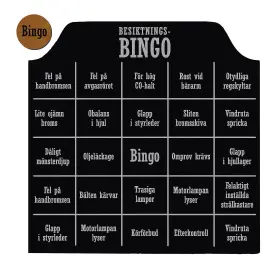 Besiktningsbingo