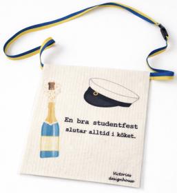 Disktrasa "Student" med band - Alltid i k&ouml;ket...