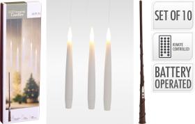 Sv&auml;vande LED-antikljus 10-pack