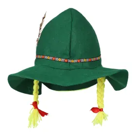 Oktoberfest - hatt med flätor