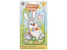 Sticker by number - P&aring;sk (Kanin)