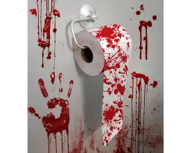 Blodigt toalettpapper