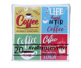 Servetter 20-pack - Coffee