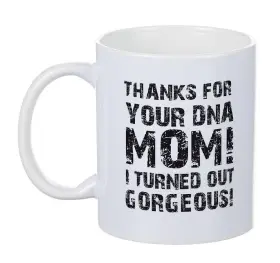 Porslinsmugg - Thanks for your DNA, Mom!