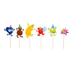 Cake Picks 6-pack - Babblarna