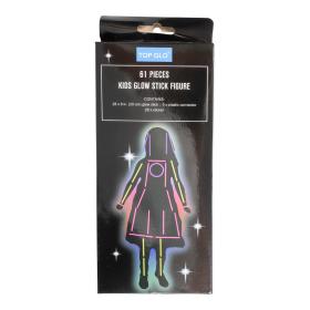 Glow in the dark stickers -Siluett