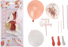 Cake topper set -Happy Birthday