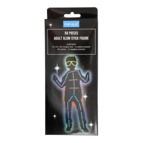 Glow in the dark stickers -Siluett